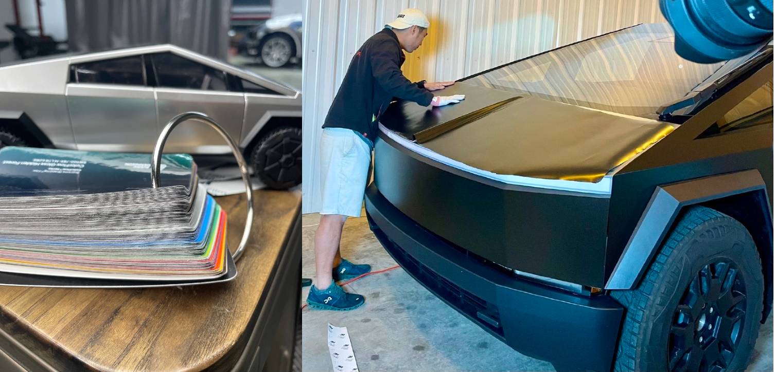 Why Tesla Cybertruck Owners Choose DIY Full Body Vinyl Wrap Kits