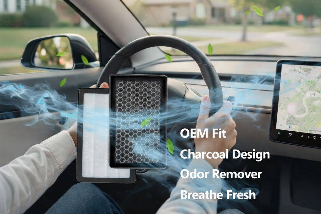 Breathe Cleaner in Your Tesla: HEPA Cabin Air Filter for Model 3 & Y