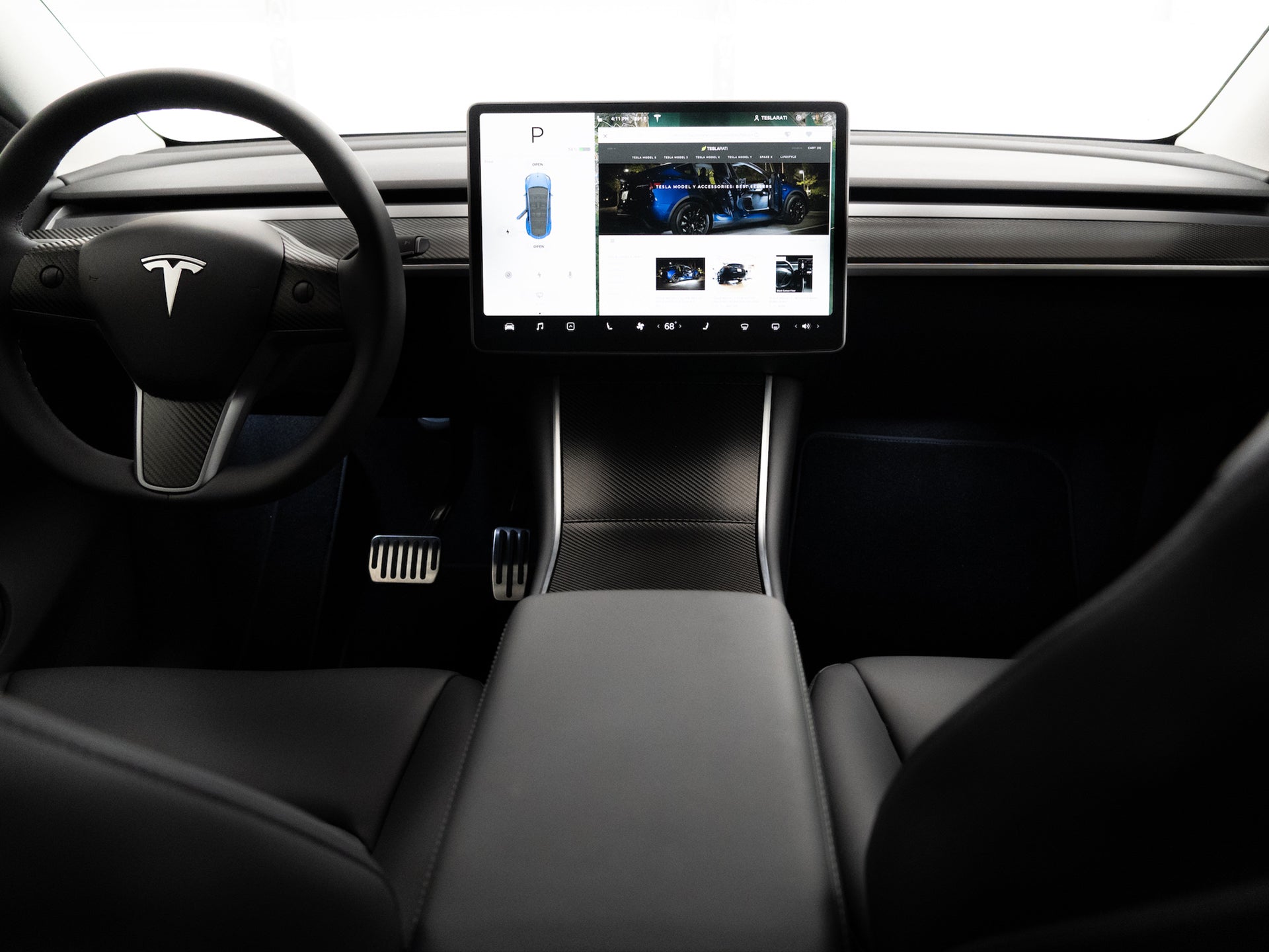 Tesla Model Y Center Console Accessories