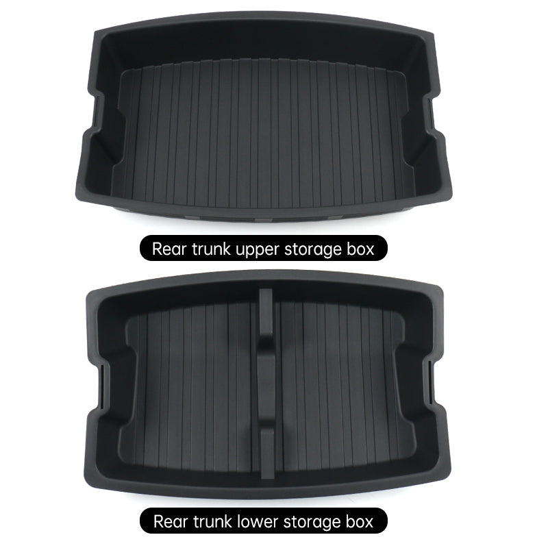 Tesla Model 3 Highland Rear Trunk Stackable Double Storage Box