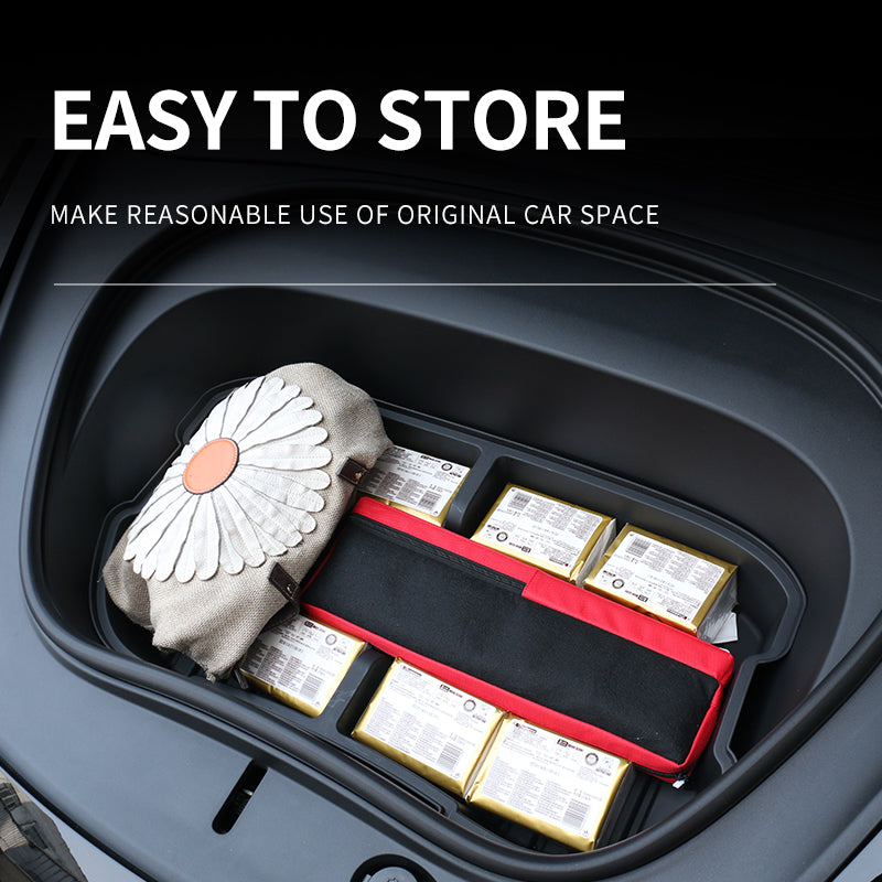 Tesla Model 3 Highland Front Trunk "Frunk" Storage Organizer With Compartments