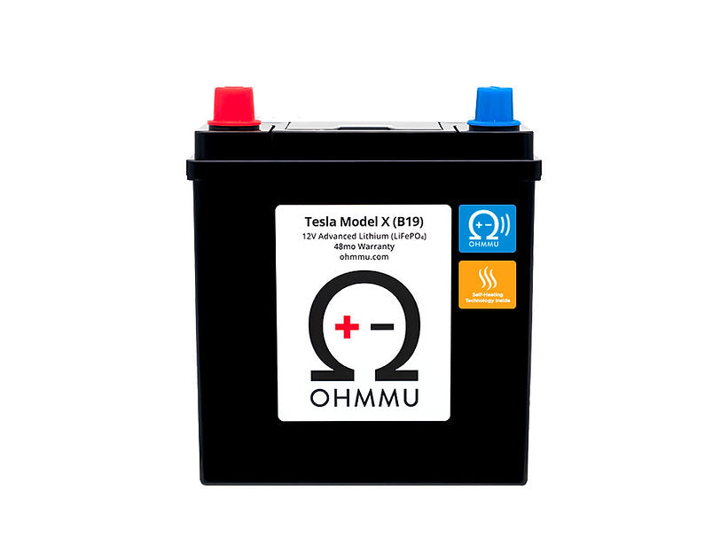 Tesla Model X Lithium 12V Battery (Ultra Lightweight, 4X Life)