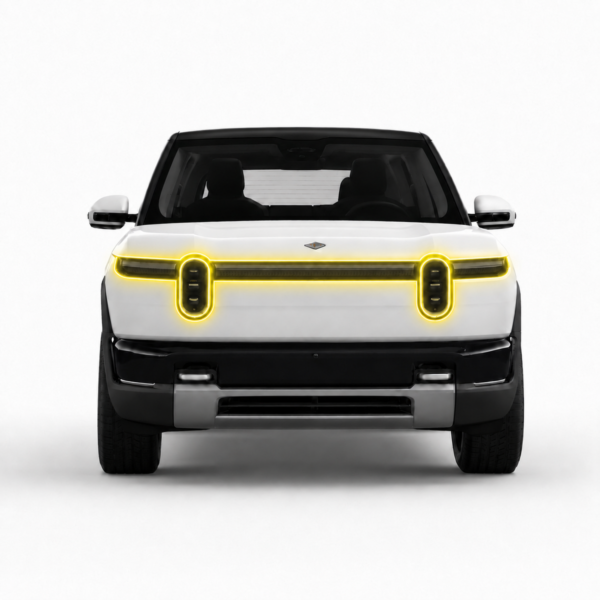 Tinted Headlight Protection – PPF for Rivian R2