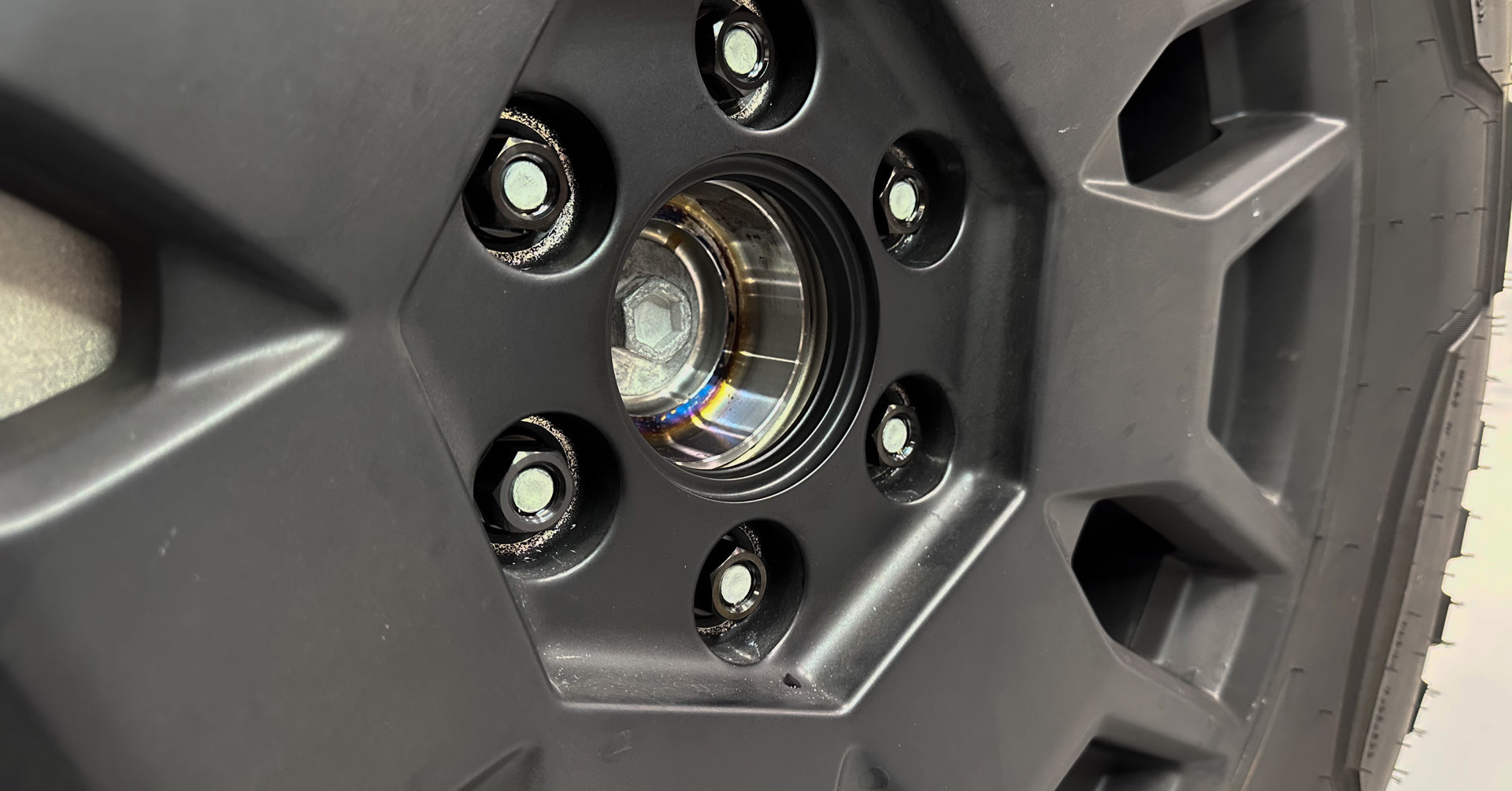 Tesla Cybertruck Titanium Lug Nuts (Grade 5 Ti-6Al-4V)