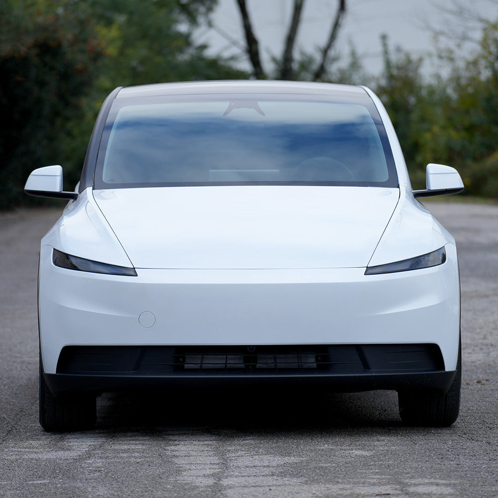 Tesla Model Y PPF Tinted Headlight Protection