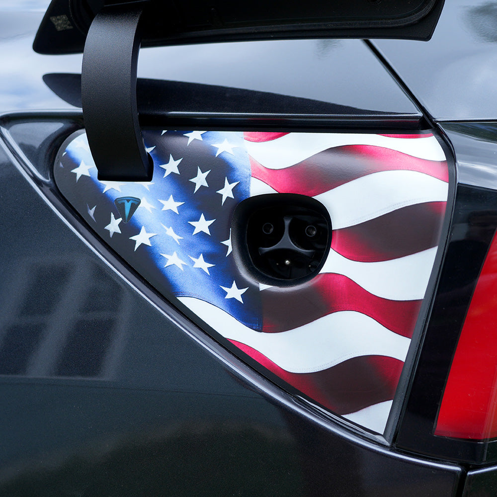 Tesla Model 3 Highland & Y Juniper Charging Port Wrap