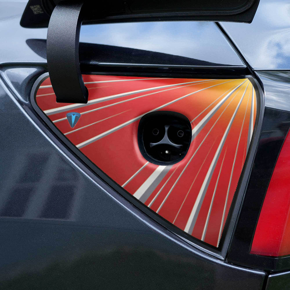 Tesla Model 3 Highland & Y Juniper Charging Port Wrap