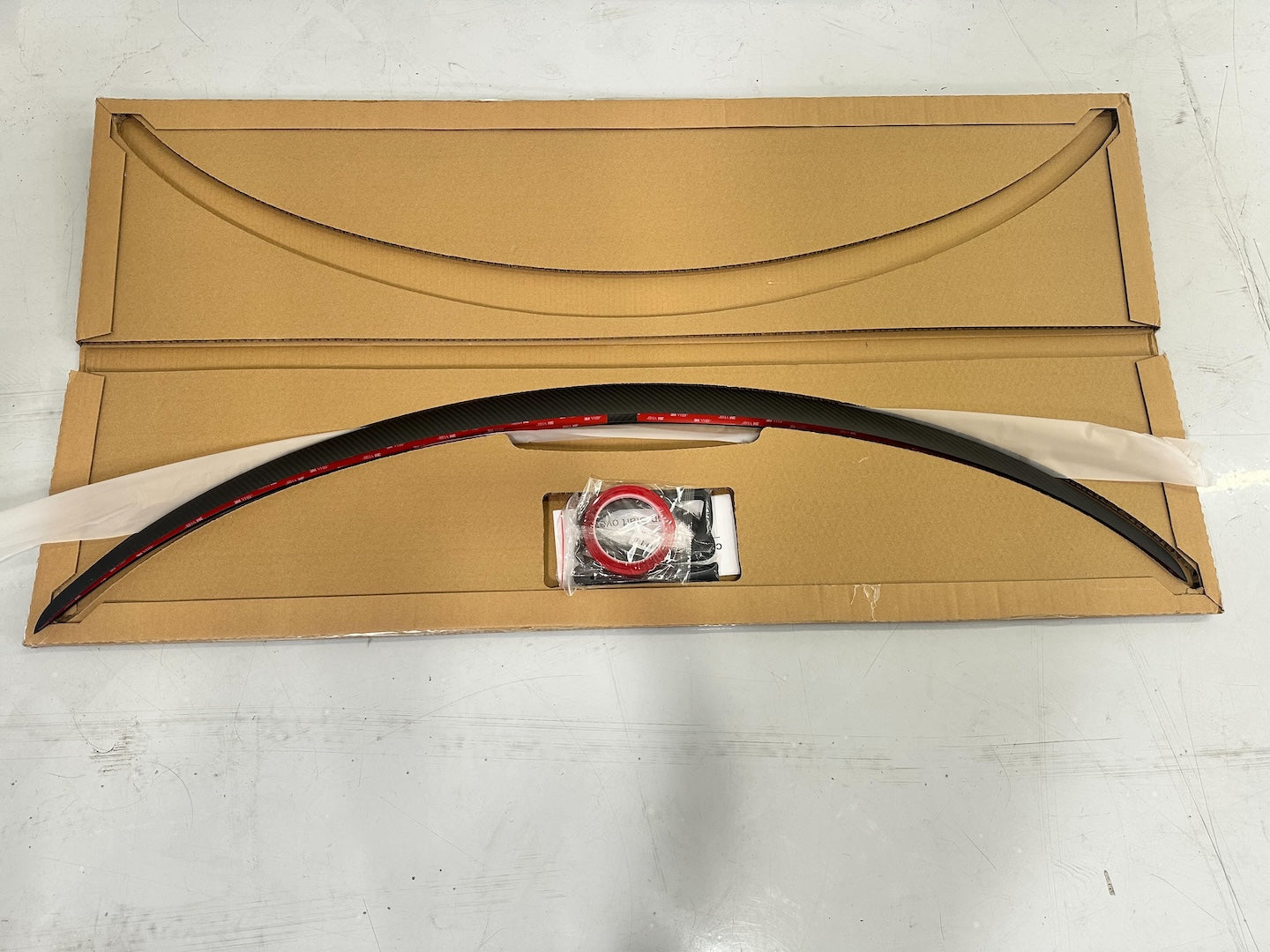 Final Sale - Tesla Model Y Genuine Carbon Fiber Rear Spoiler (OEM Style)
