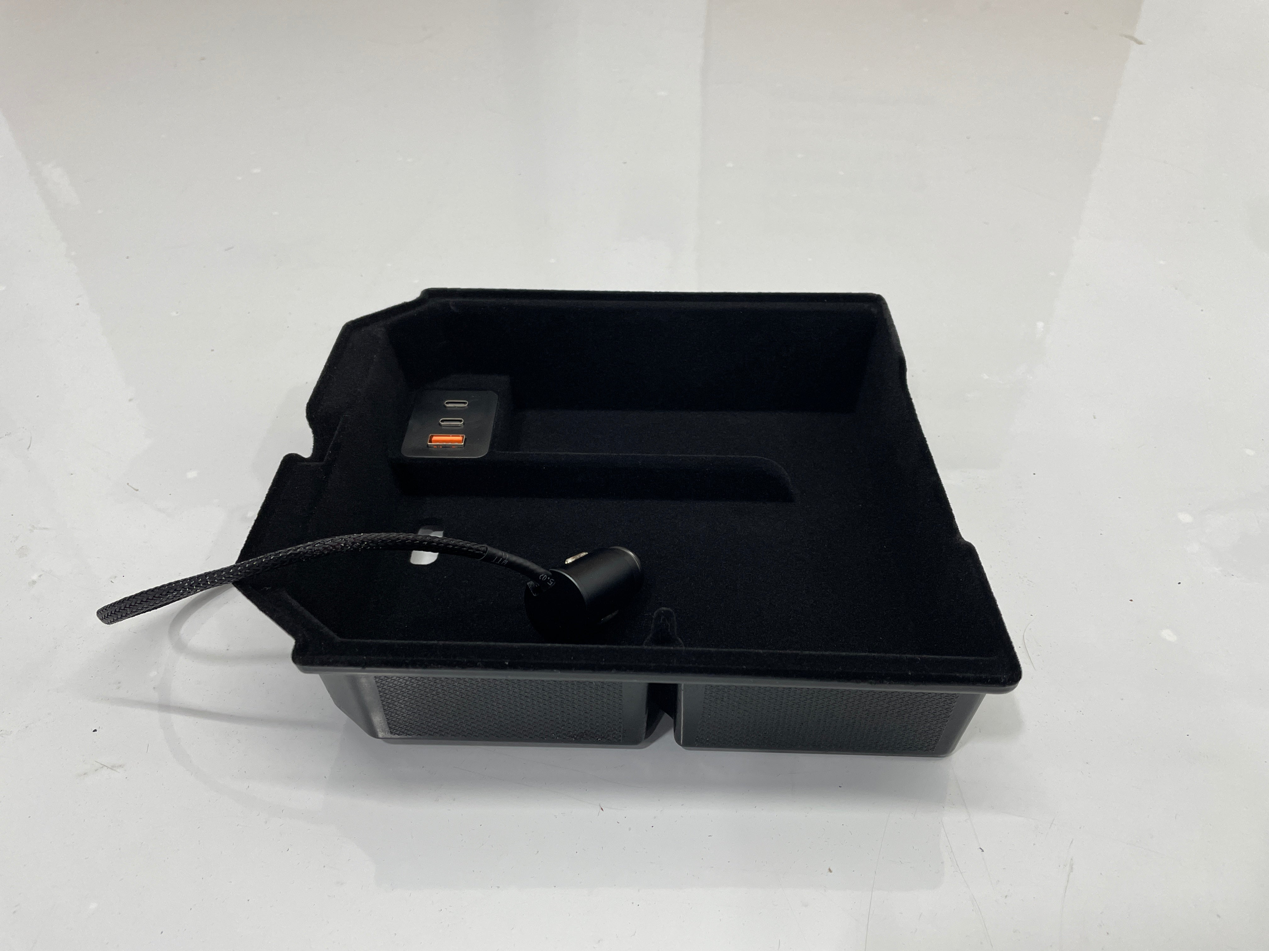Tesla Model 3 Highland Center Console Tray With USB Charging Dock