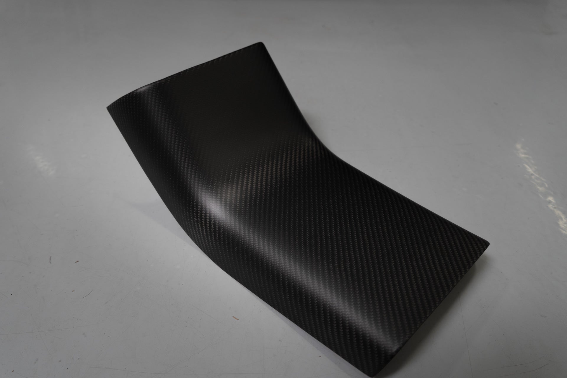 Tesla Model 3 Carbon Fiber Rear Air Vent Lower Kick Cover