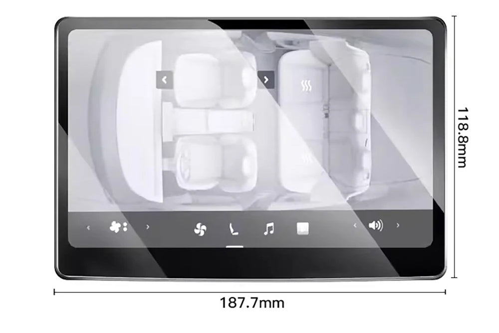 Tesla Model Y Tempered Glass (9H) Anti-Scratch Screen Protector
