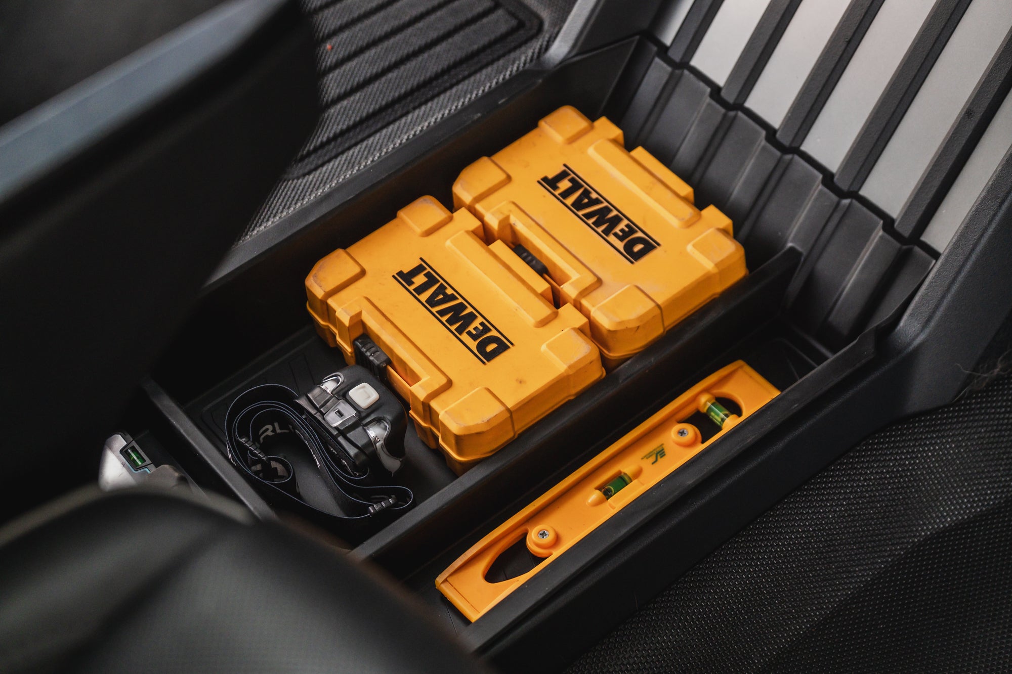 Tesla Cybertruck Center Console Floor Organizer