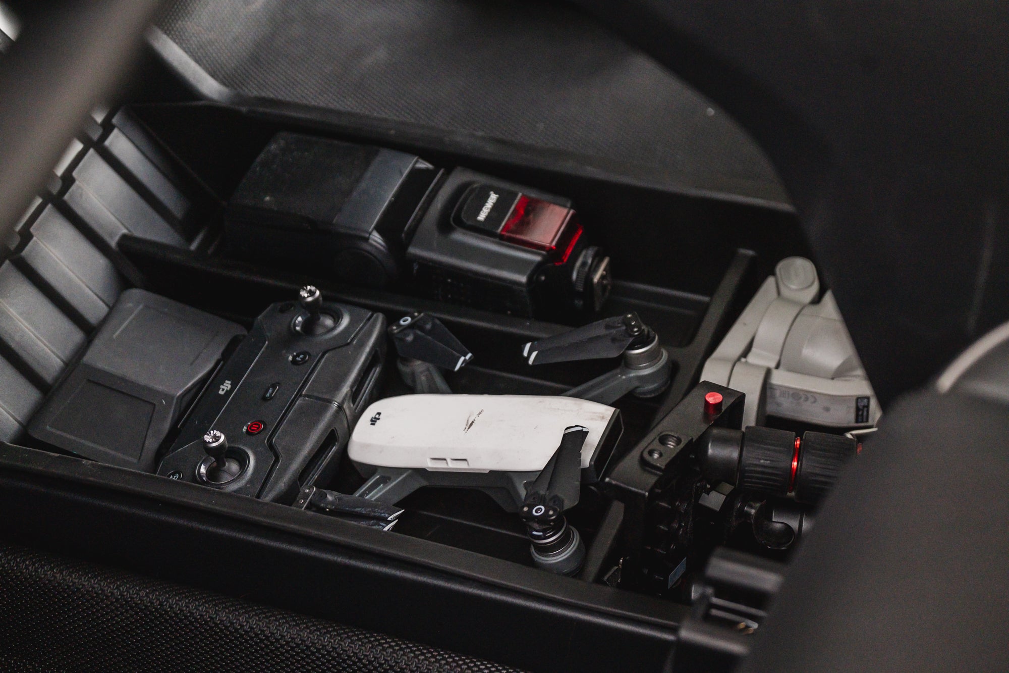 Tesla Cybertruck Center Console Floor Organizer