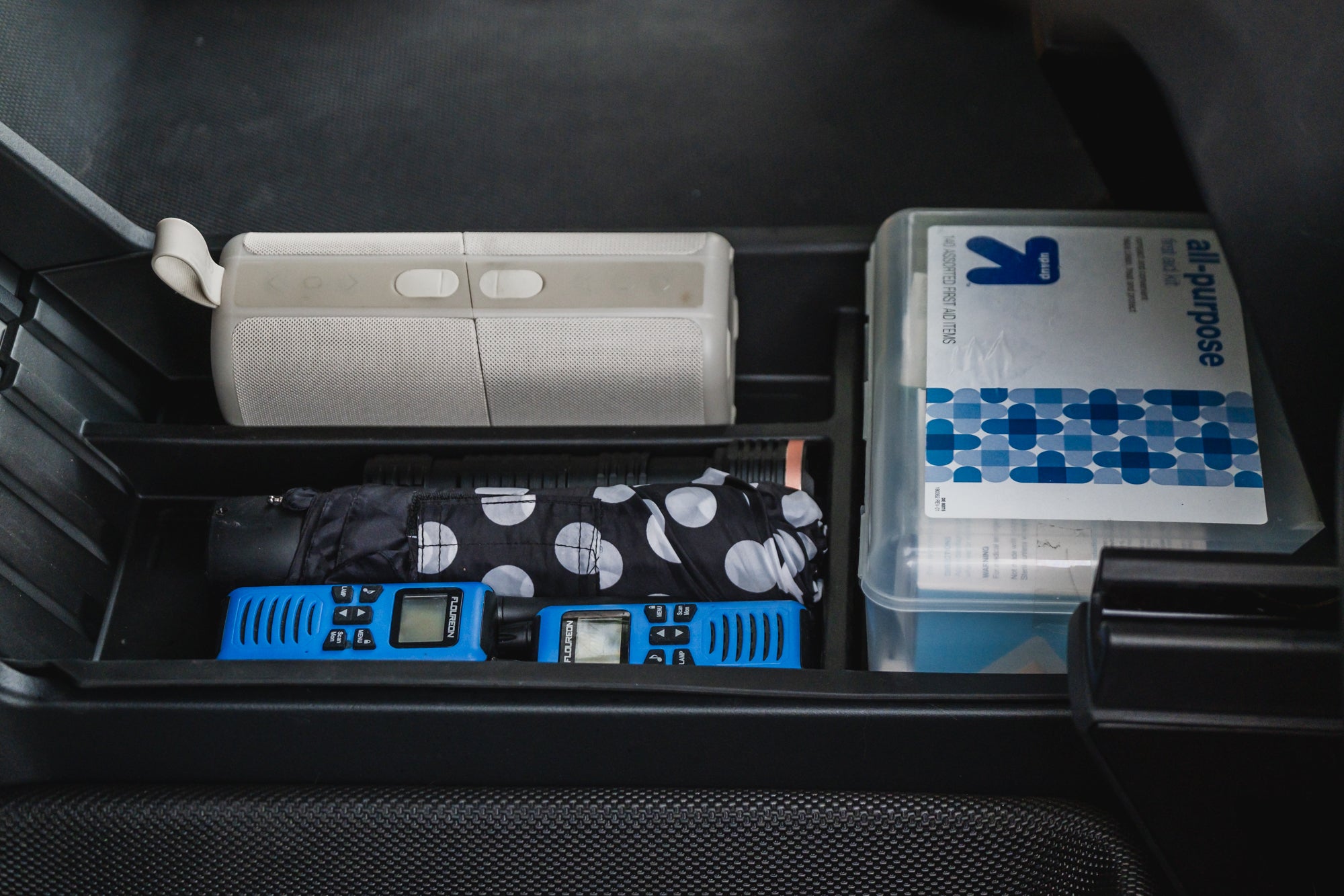 Tesla Cybertruck Center Console Floor Organizer