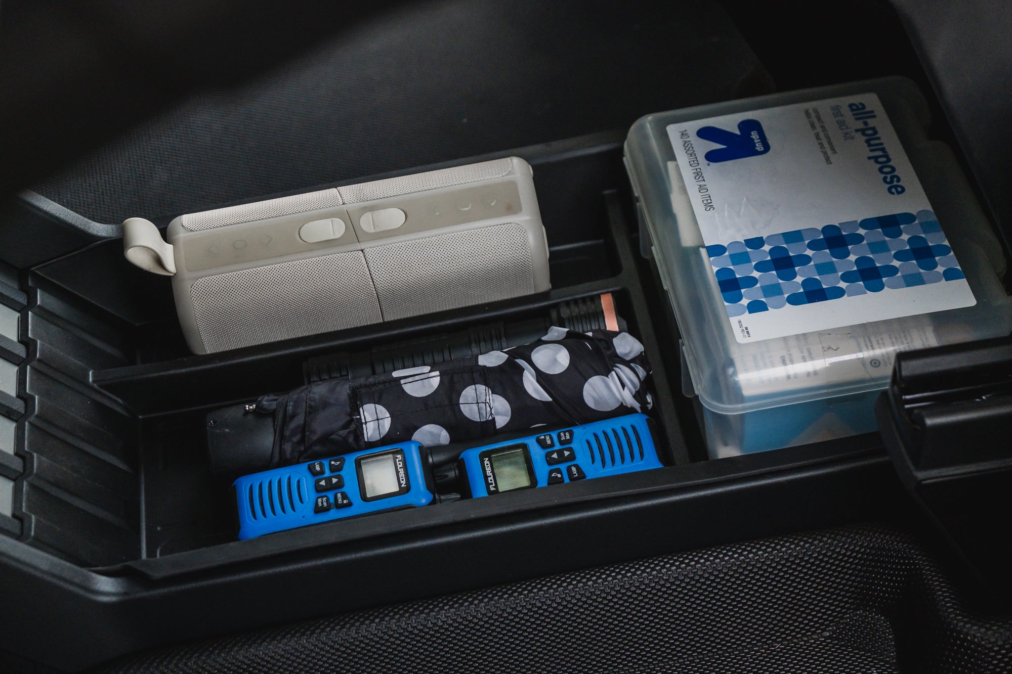 Tesla Cybertruck Center Console Floor Organizer