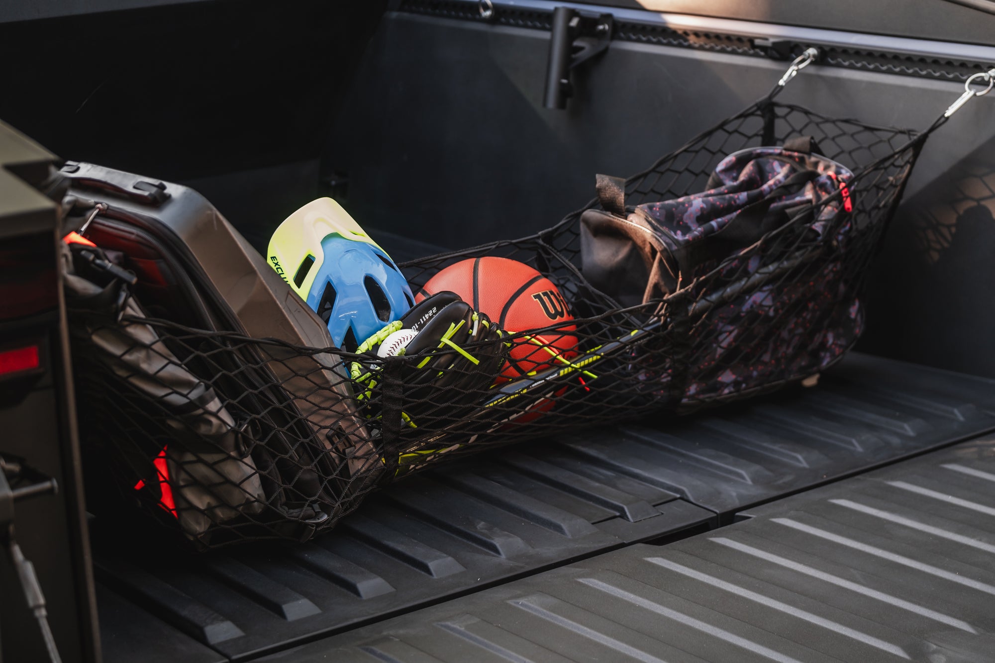Tesla Cybertruck Trunk Bed Cargo Organizer Net