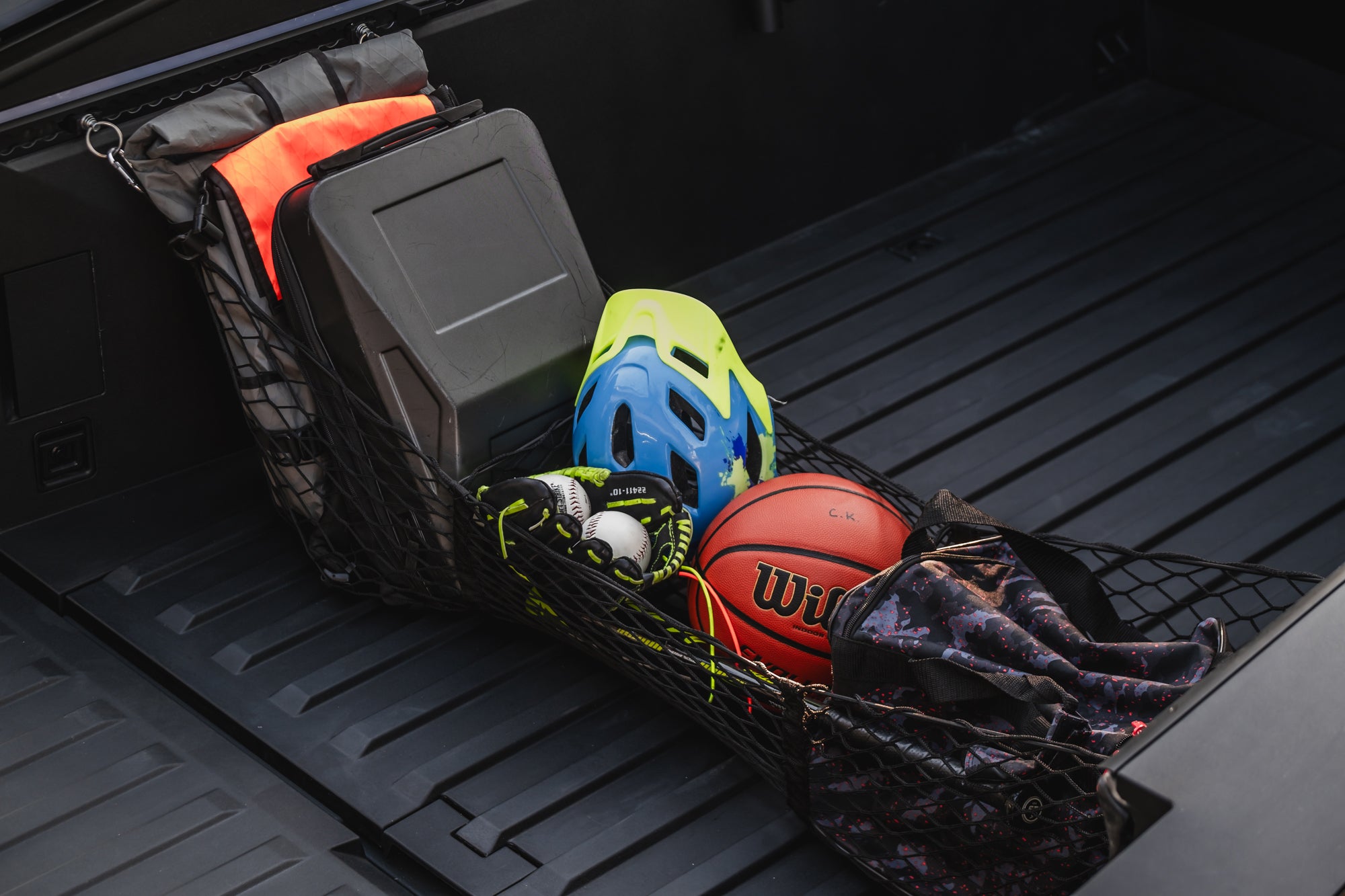 Tesla Cybertruck Trunk Bed Cargo Organizer Net