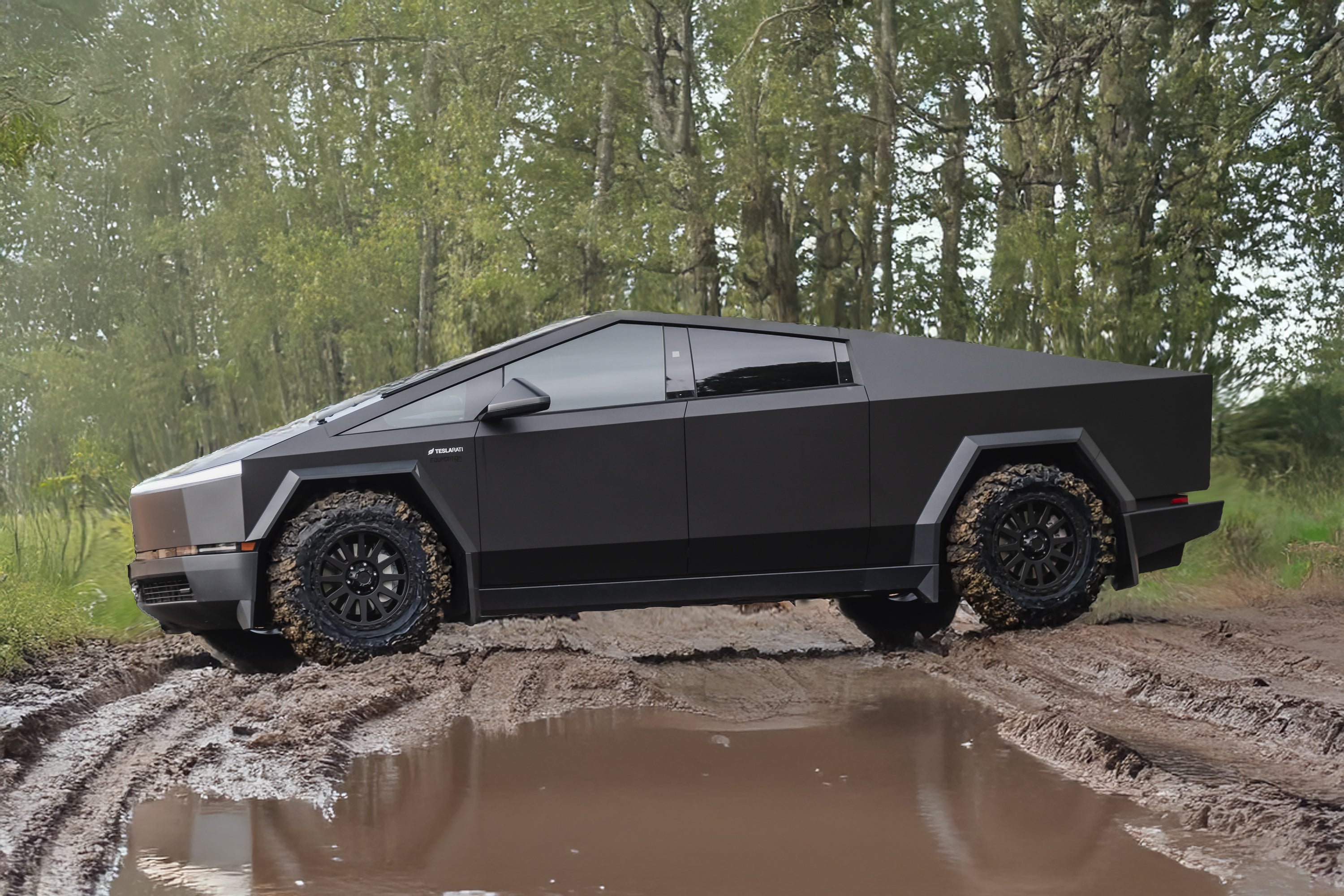 Tesla Cybertruck TrailFORGE MAXXAS Forged Wheels