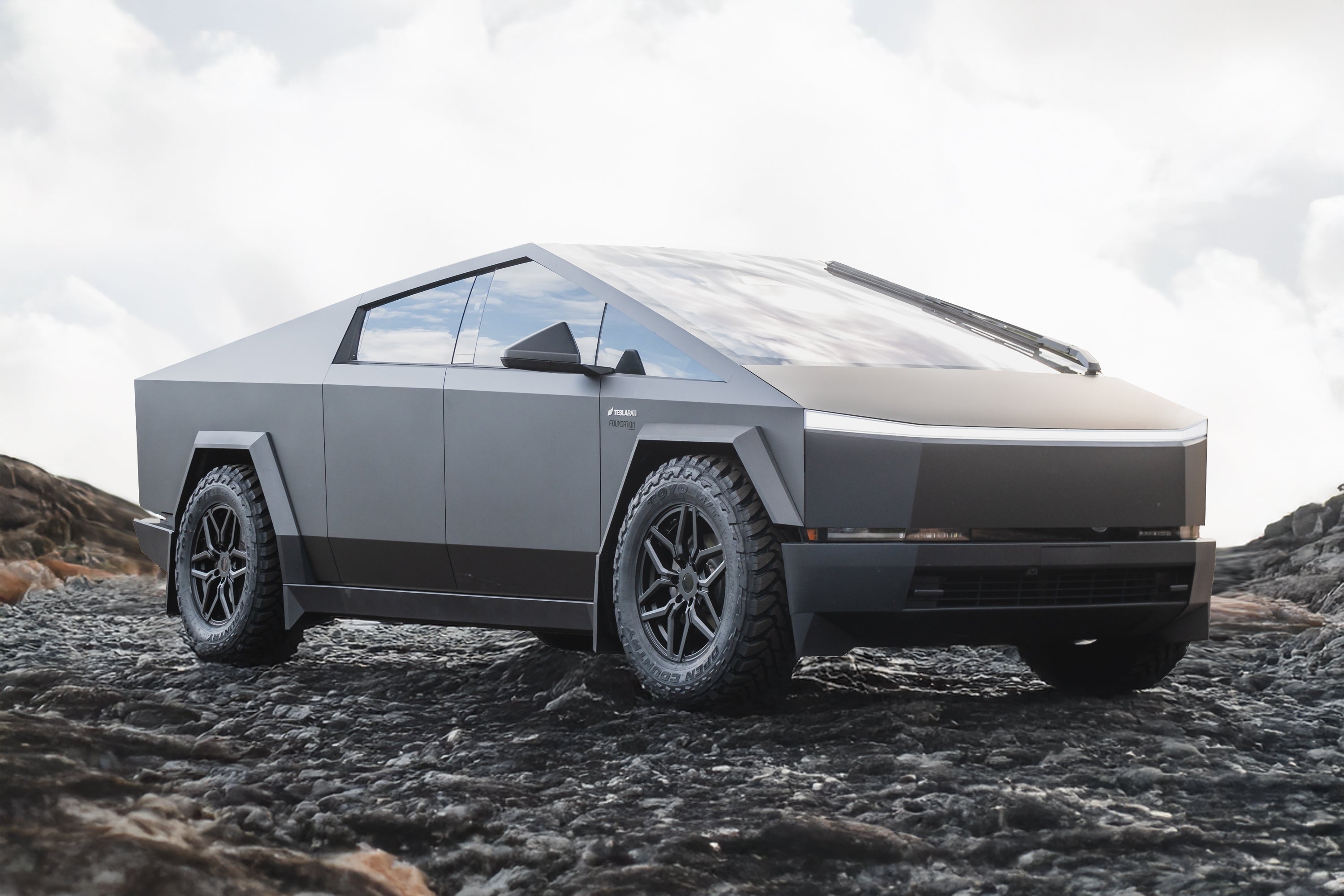 Tesla Cybertruck TrailFORGE Star01 Forged Wheels