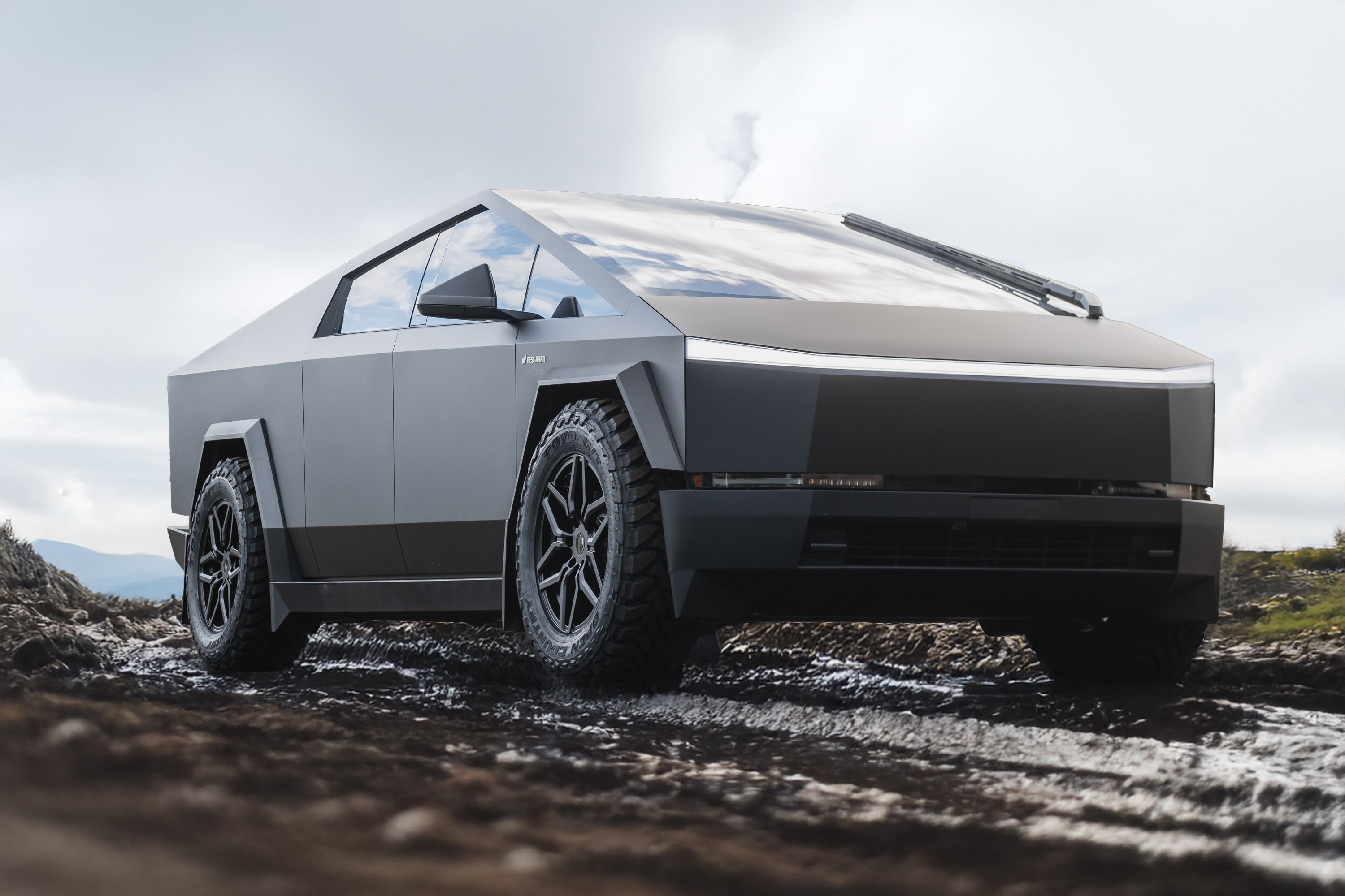 Tesla Cybertruck TrailFORGE Star01 Forged Wheels