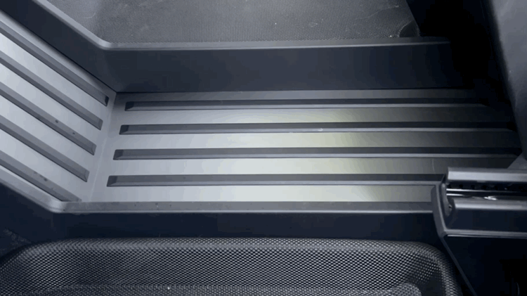 Tesla Cybertruck Center Console Floor Organizer