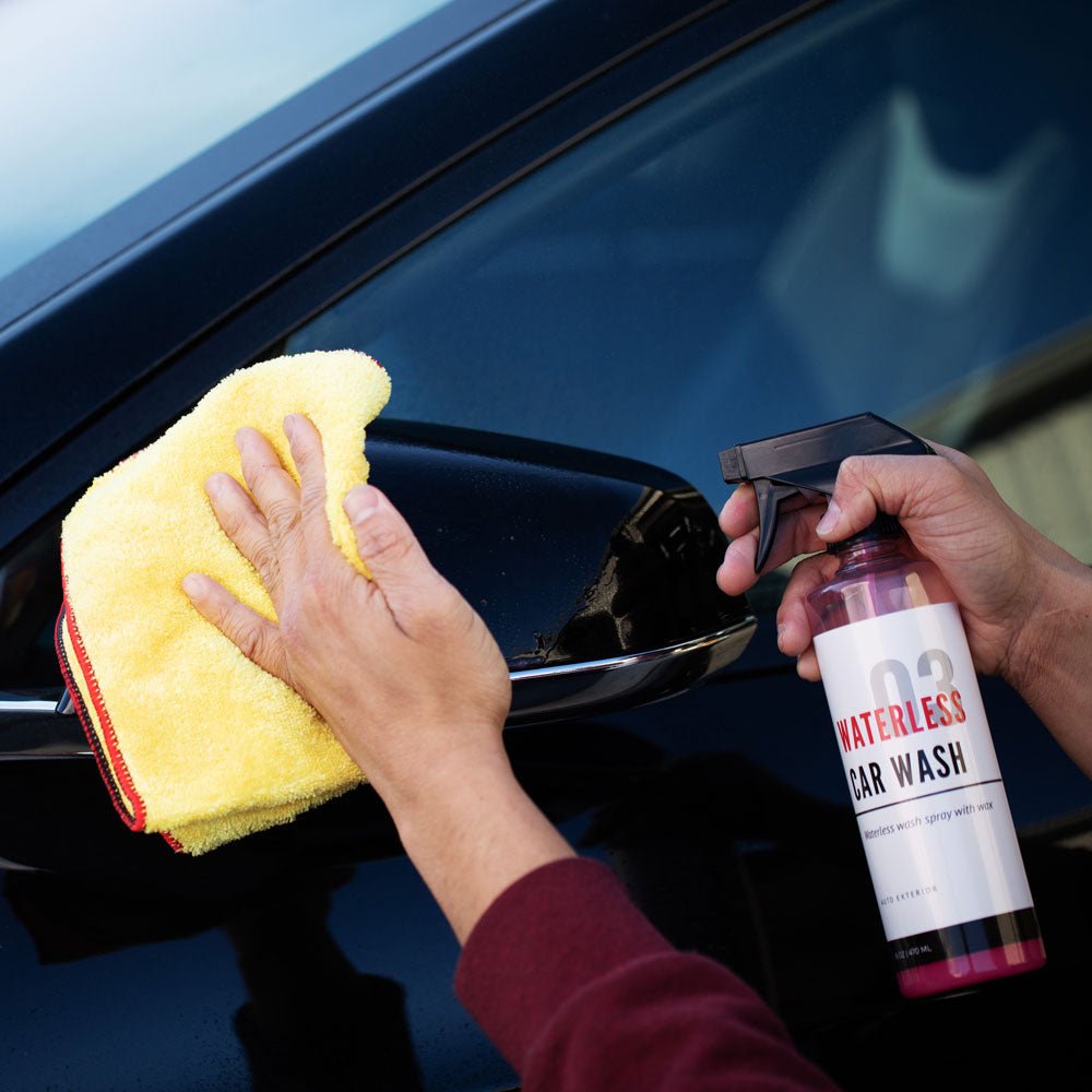 Tesla Car Cleaning Kit (Waterless Car Wash, Shampoo, Interior, Glass)