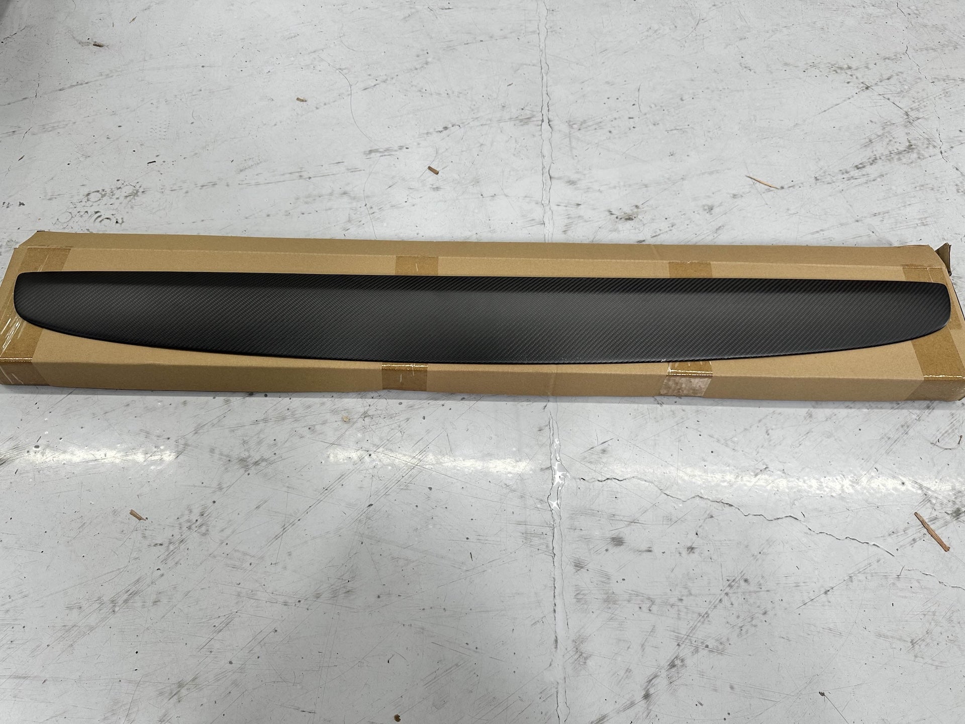 Final Sale - Tesla Model 3 Carbon Fiber Dashboard Cover (Single Piece)