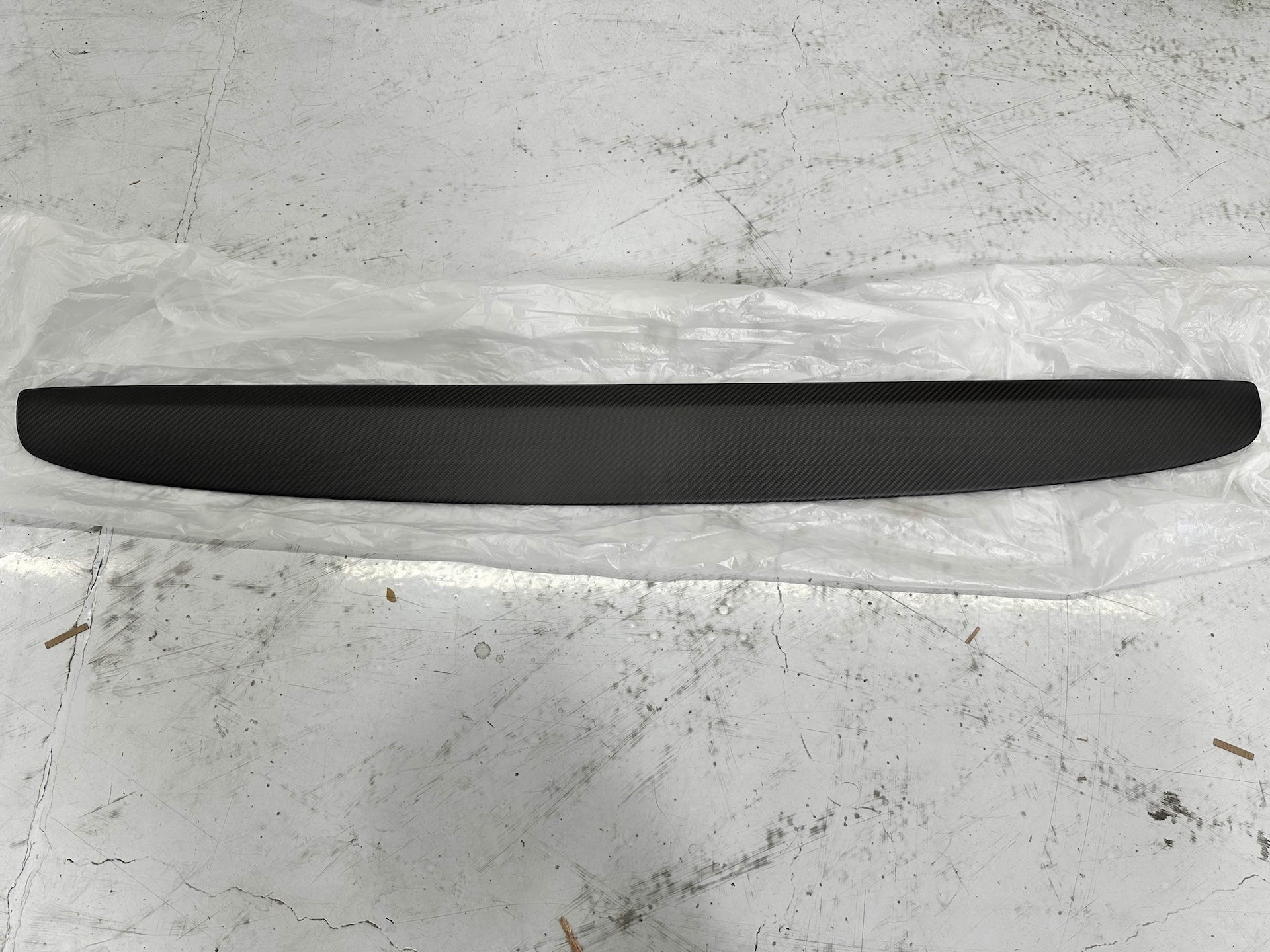 Final Sale - Tesla Model 3 Carbon Fiber Dashboard Cover (Single Piece)