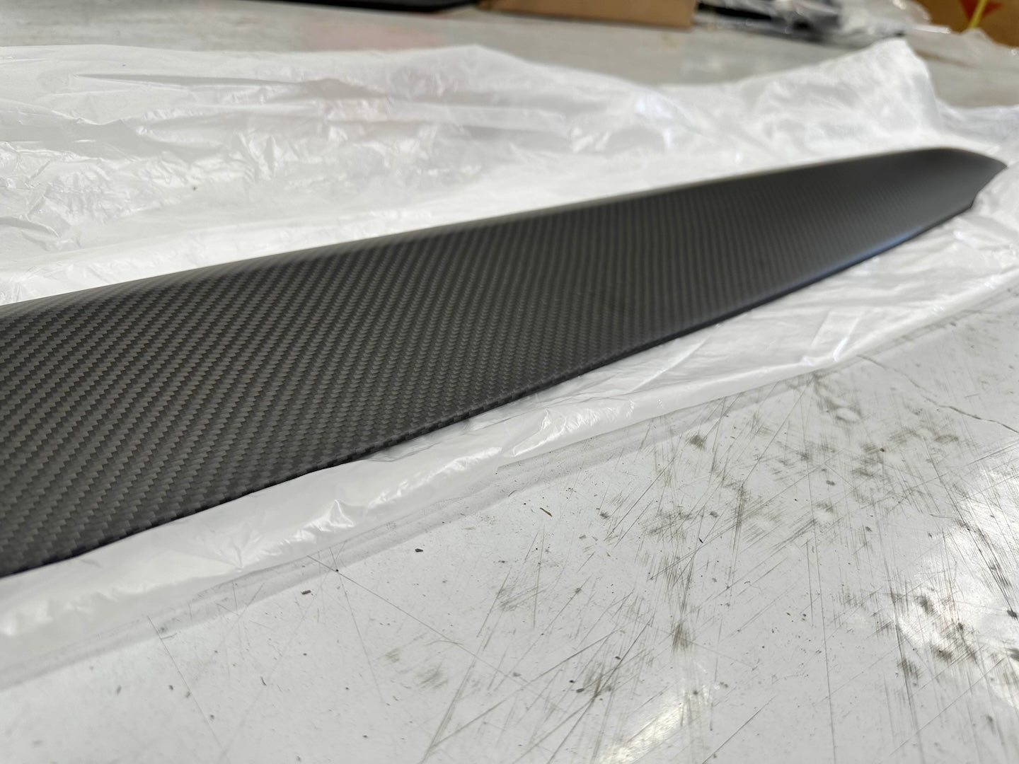 Final Sale - Tesla Model 3 Carbon Fiber Dashboard Cover (Single Piece)