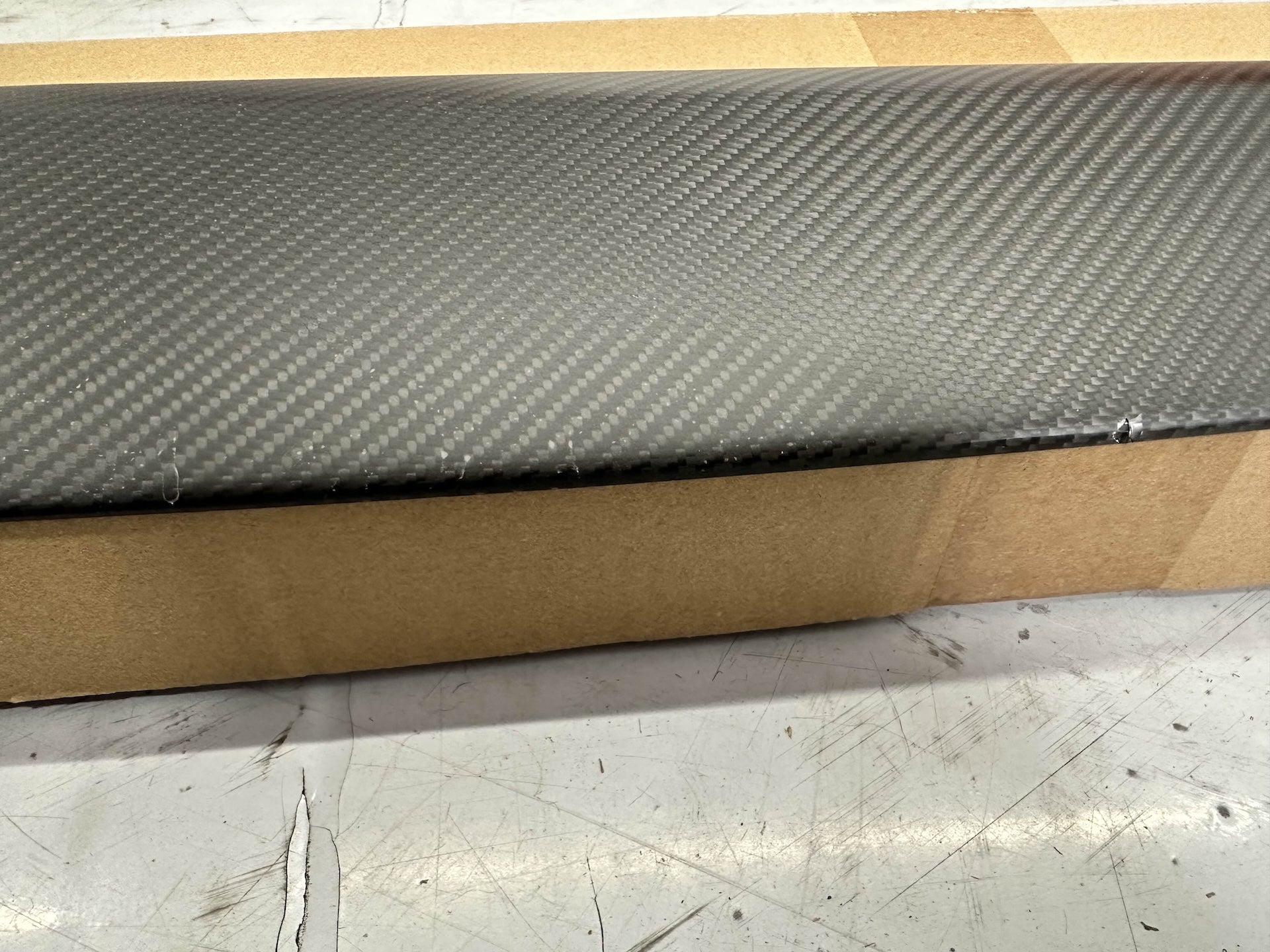 Final Sale - Tesla Model 3 Carbon Fiber Dashboard Cover (Single Piece)
