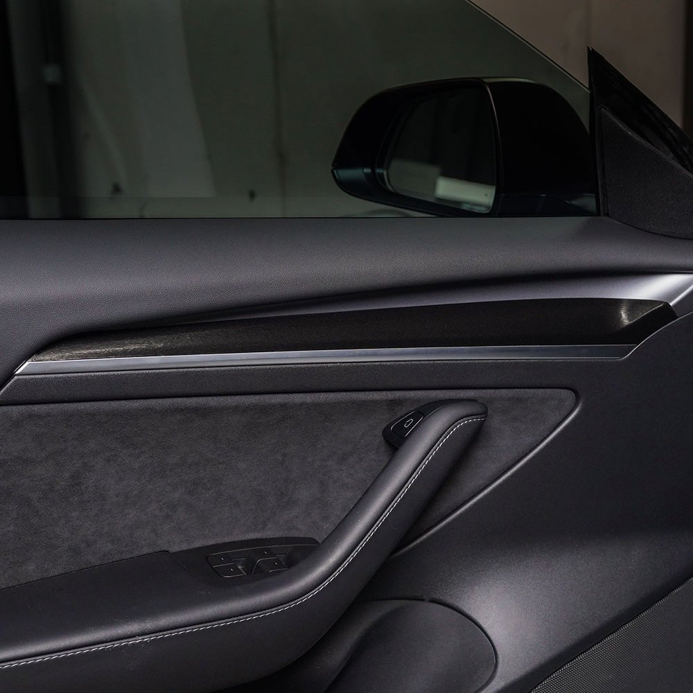 Tesla Model 3 & Y Door Panel Trim Vinyl Wrap
