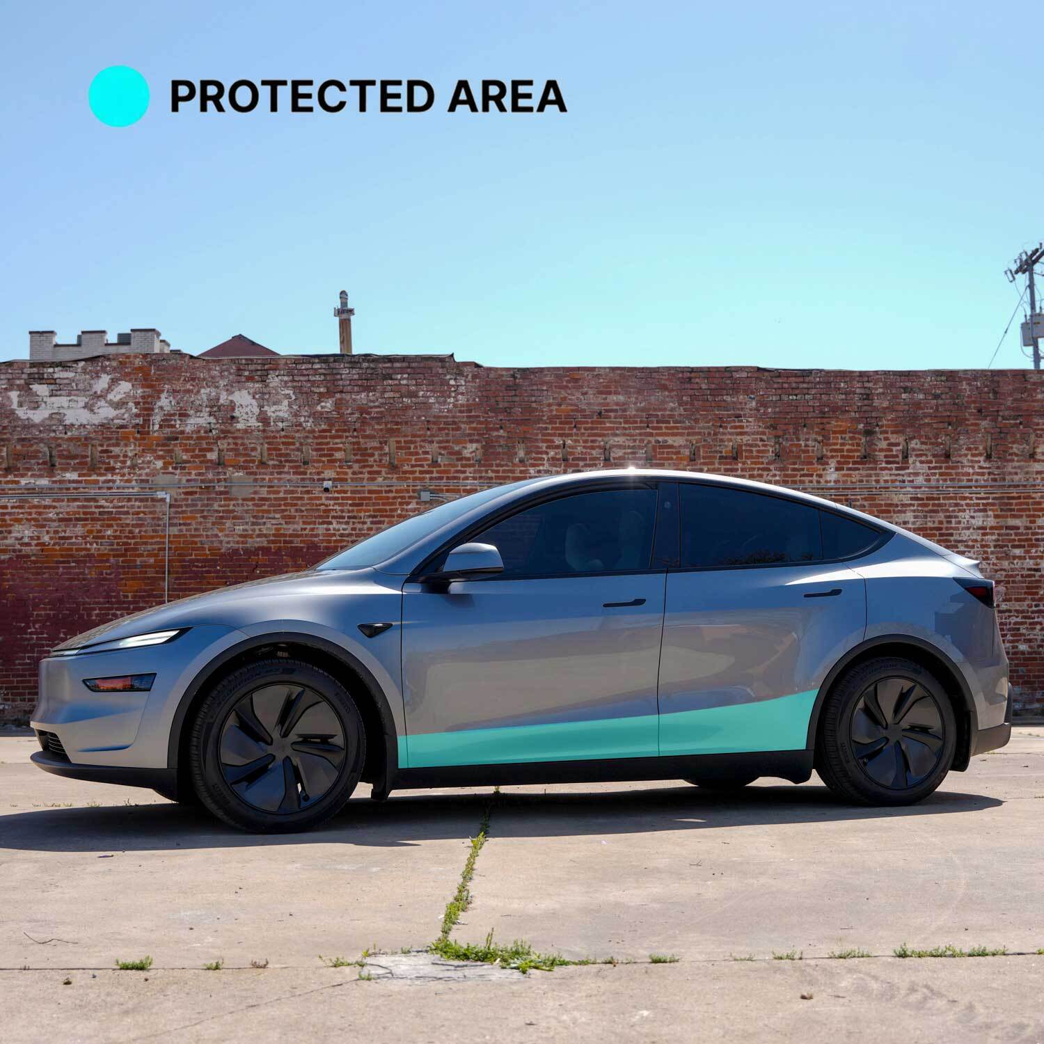 Tesla Model Y Juniper Rocker Protection - PPF
