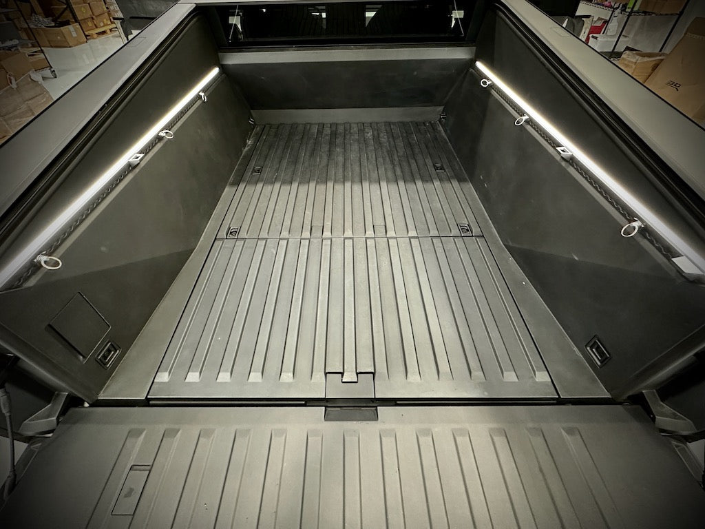 Tesla Cybertruck L-Track Quick-Release Hooks for Tie Downs