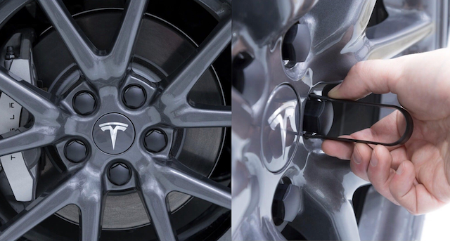 Tesla Lug Nut Cover For Model 3 Model Y S X