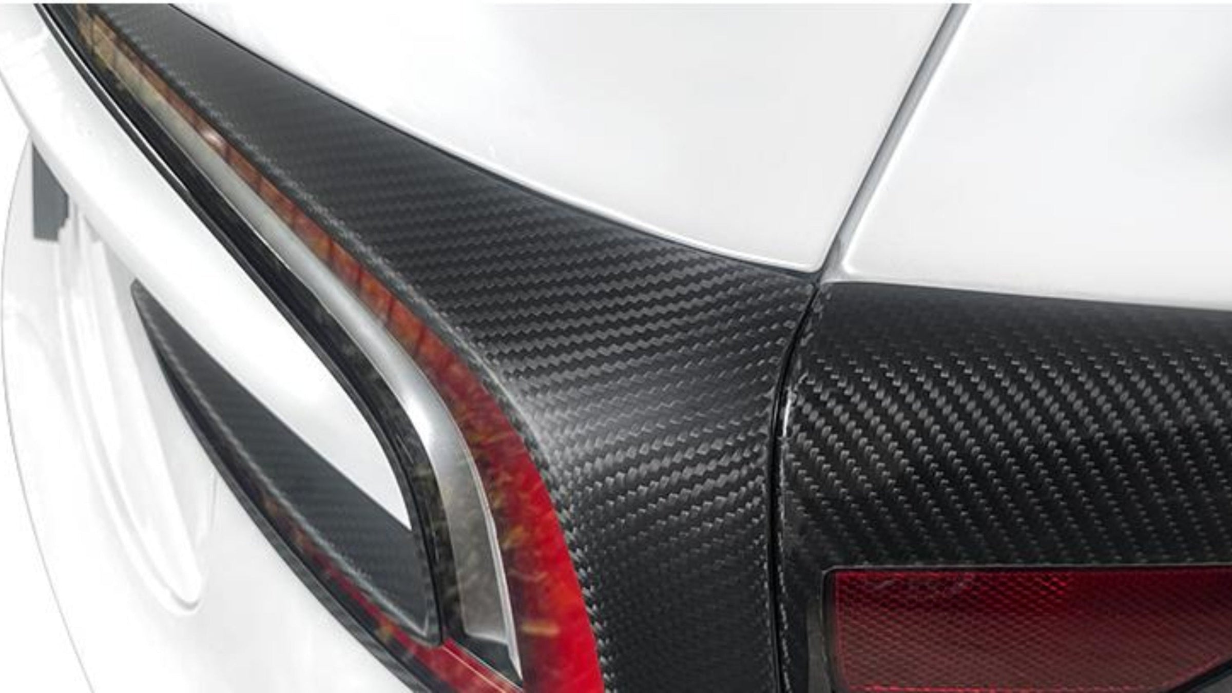 Tesla Model 3 Highland Dry Carbon Tail Light Bezel