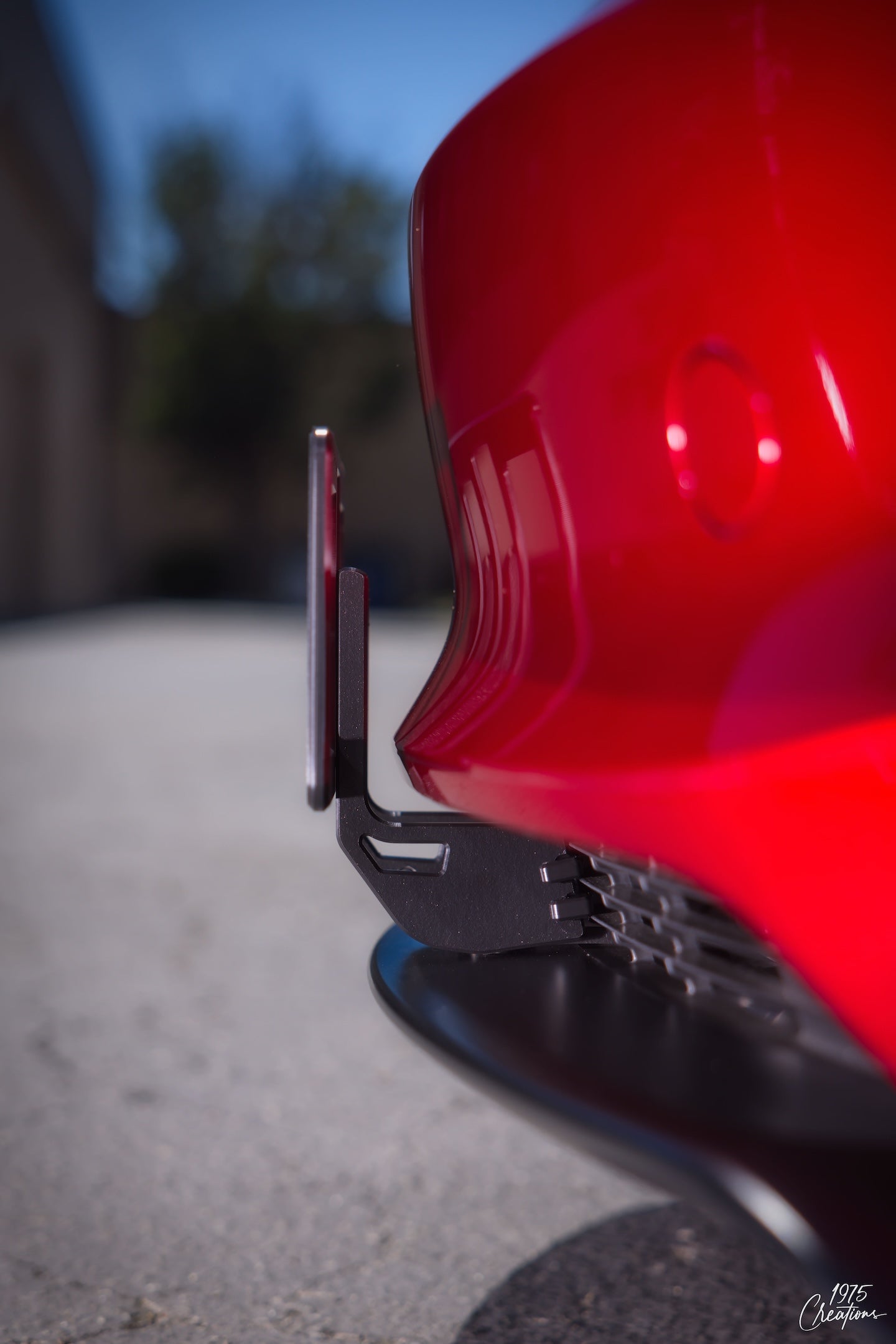 Tesla Model 3 Front License Plate Mount - "Quick Bandit"