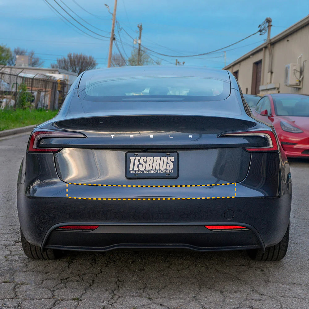 Tesla Model 3 Highland Refresh PPF Rear Trunk Protection