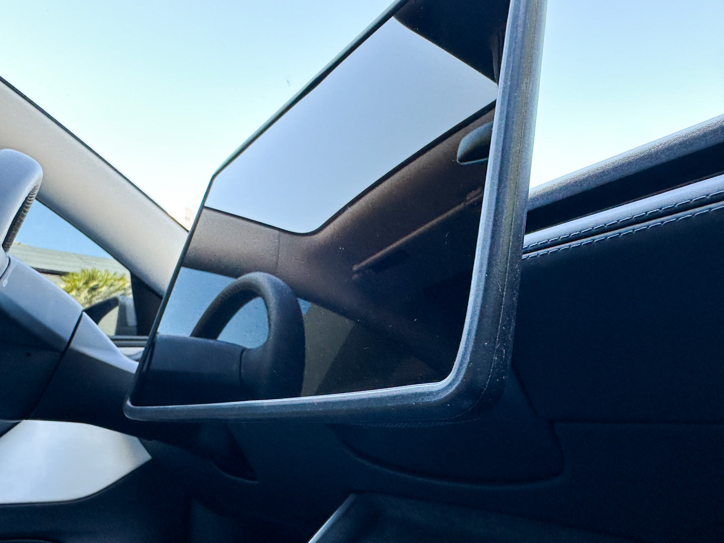 spigen tempered glass screen protector tesla model y