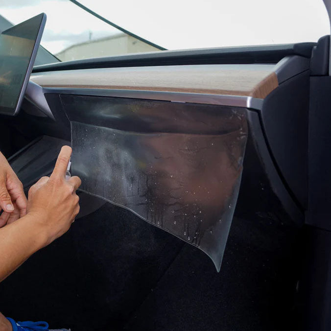 Tesla Model Y Glovebox PPF Protection