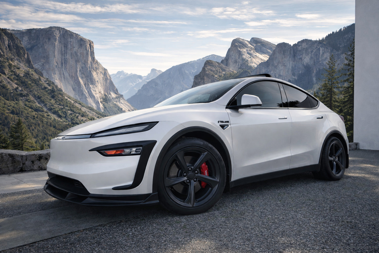 Tesla Model Y "Big Brake" Performance Caliper Covers (Red, Yellow)