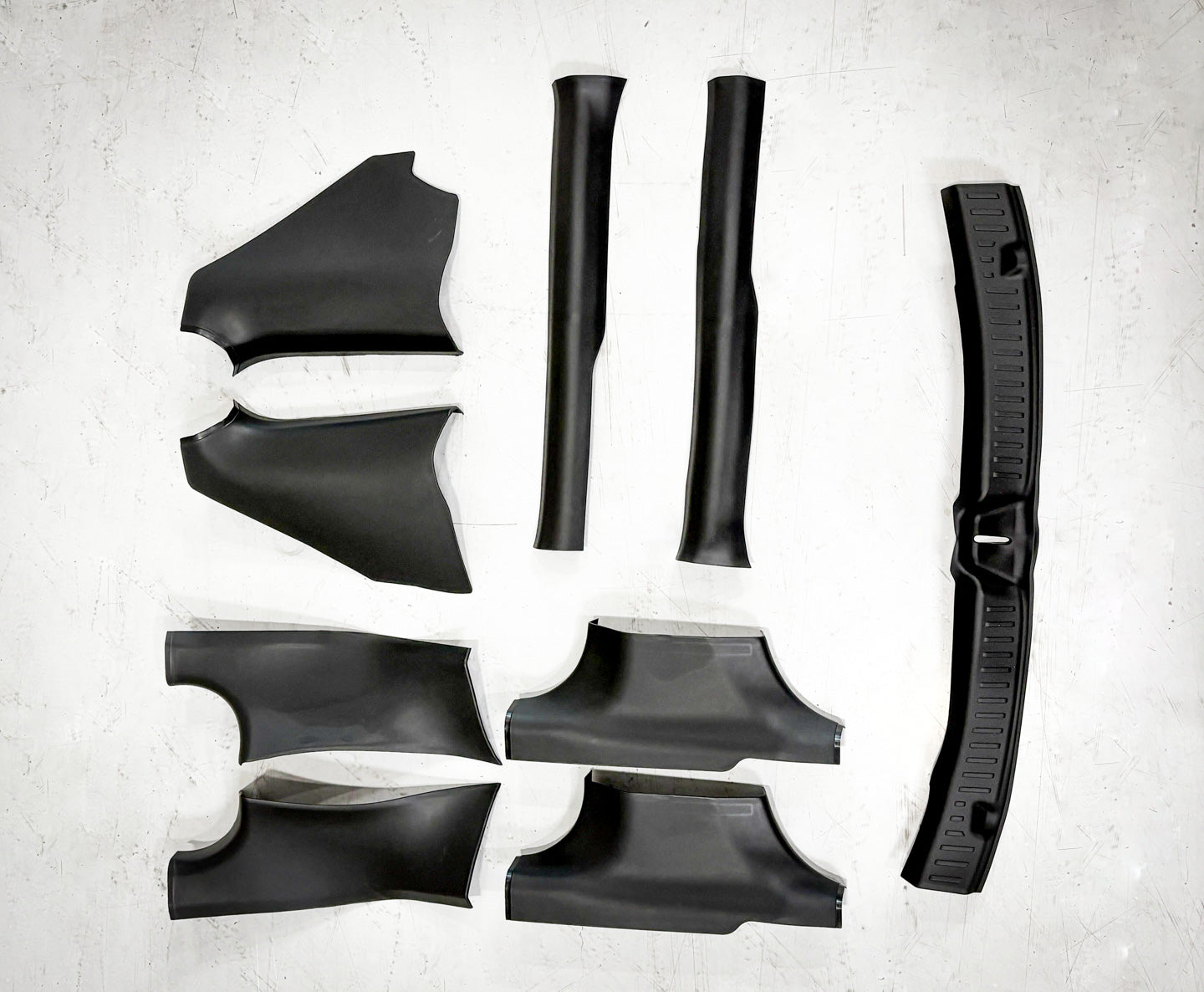 Tesla Model Y Interior Door and Trunk Sill Protector Set