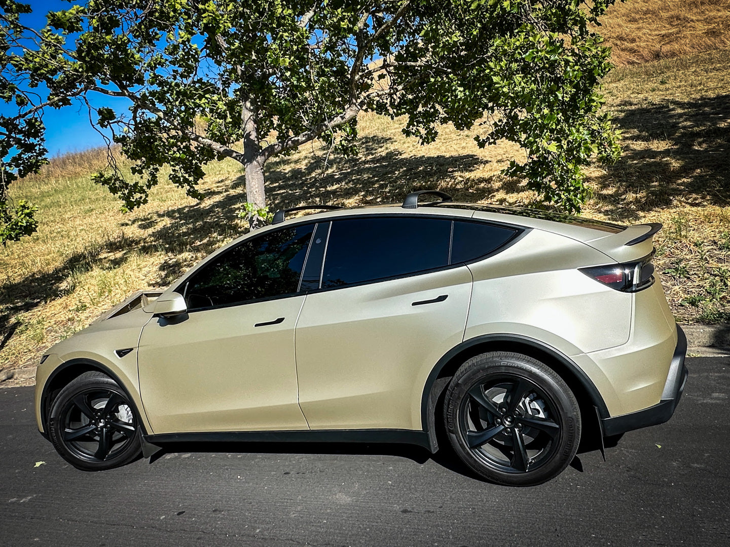 Tesla Model Y Genuine Carbon Fiber Performance Rear Spoiler