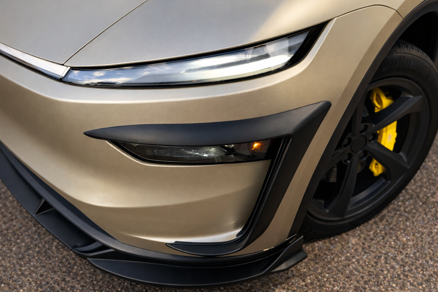 Tesla Model Y Fog Light Blade Trim