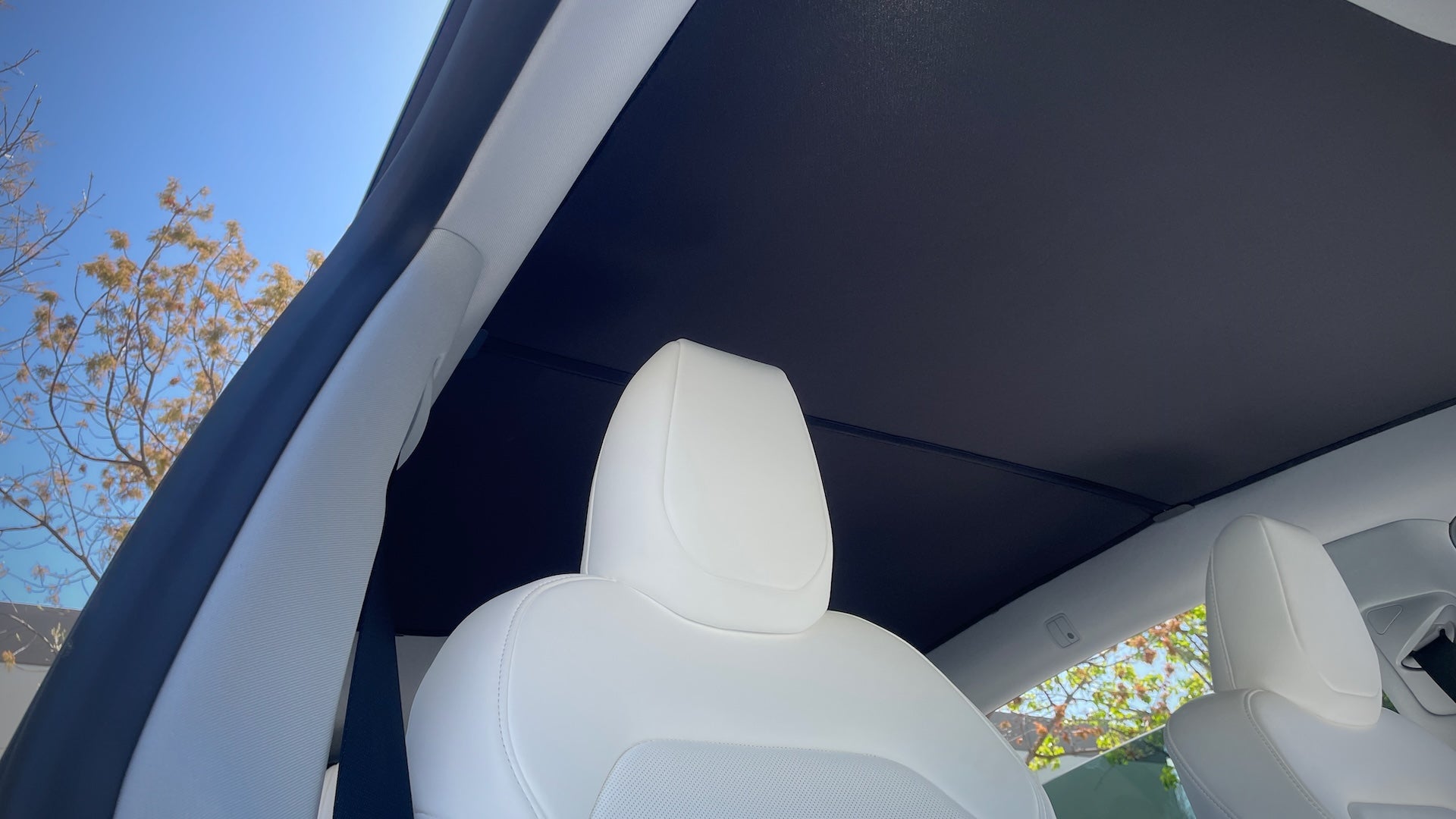 Tesla Model Y Glass Roof Sunshade