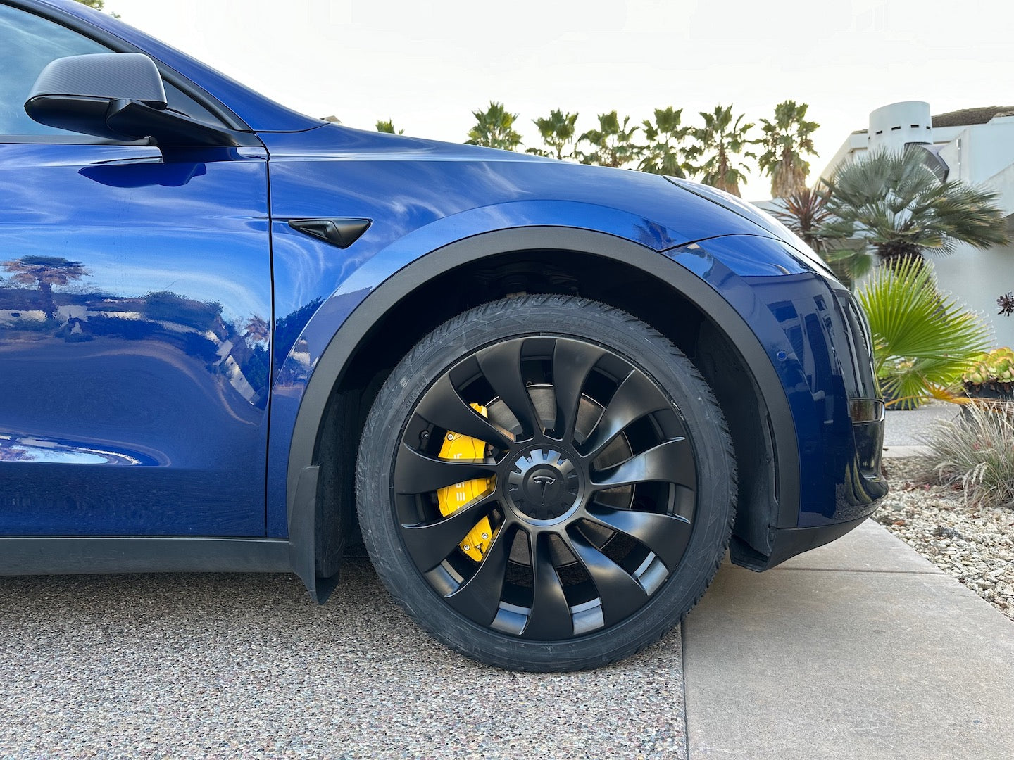 Tesla Model Y "Big Brake" Performance Caliper Covers (Red, Yellow)