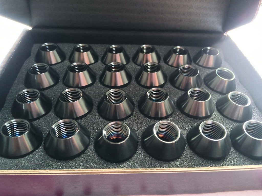 Tesla Cybertruck Titanium Lug Nuts (Grade 5 Ti-6Al-4V)