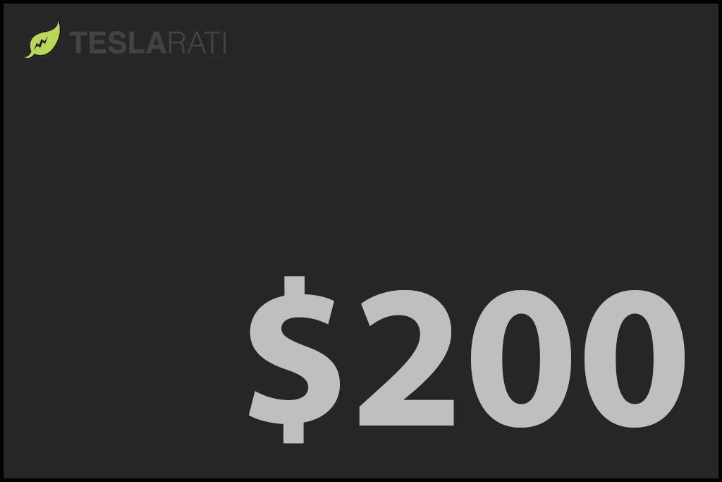 Shop Teslarati Gift Card