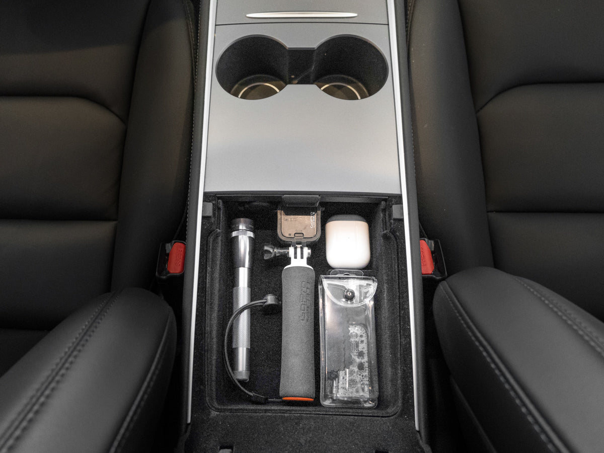 Tesla Model 3 & Y Armrest Storage Organizer