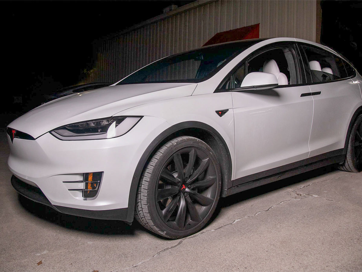 Tesla Model X Chrome Delete kit