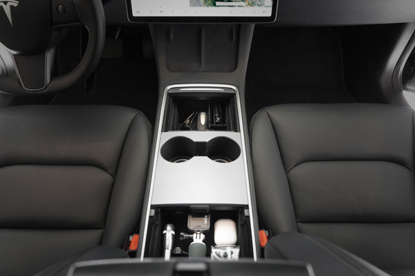 Tesla Model 3 & Y Armrest Storage Organizer – TESLARATI Marketplace